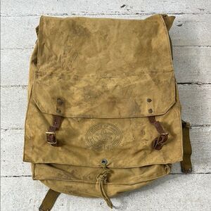 Vintage Boy Scouts Distressed Old World Look Backpack